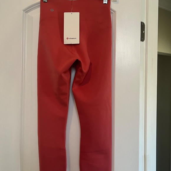 NWT Lululemon Glow Up High Rise Tight Desert Red Size 4 | Hemmed 22.5” Inseam - Picture 10 of 14
